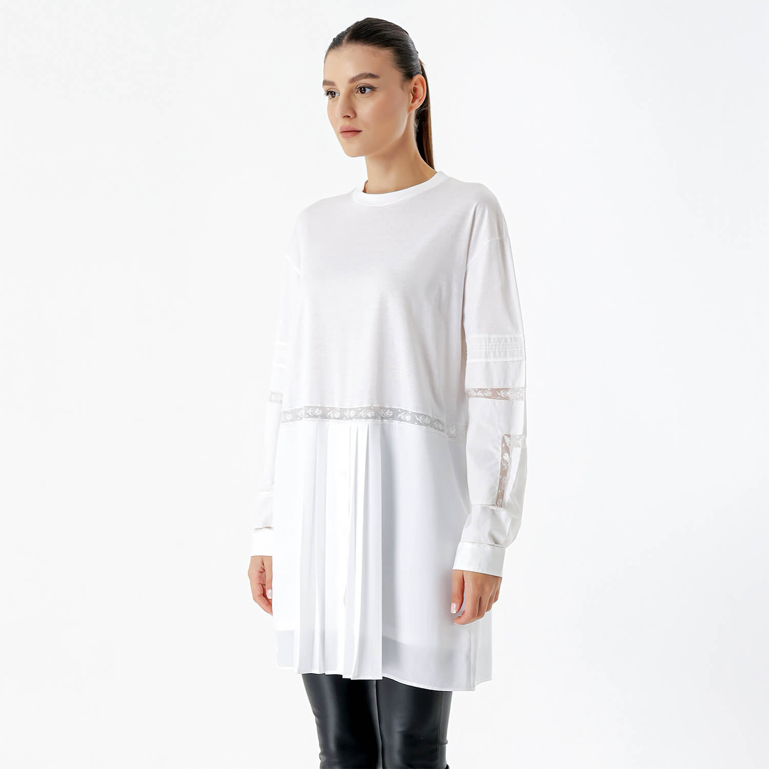 Prada - White Long Shirt & Dress